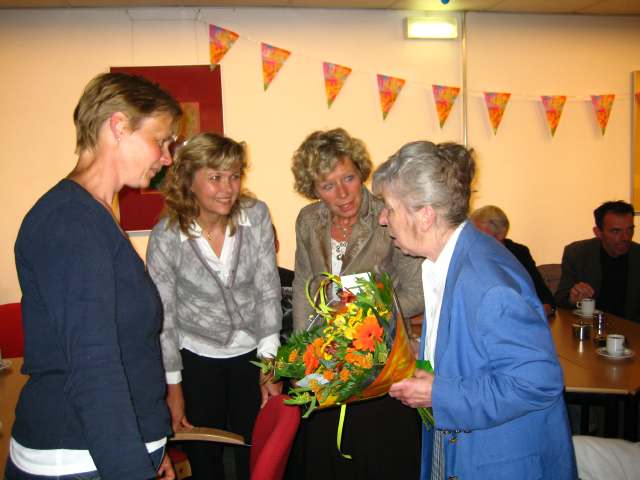 Juffrouw Hoogendorp 75 Jaar Vierhouten 16 mei 2008